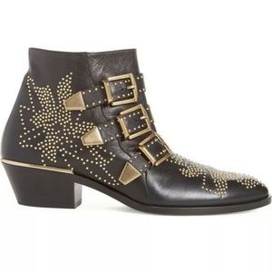Chloe Susanna Studded Ankle Boots
